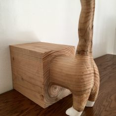 CUL DE GAT – FUSTA DE CEDRE-