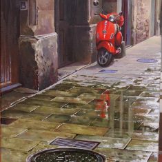 L’ SCOOTER VERMELL
