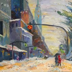 LA NIEVE EN LA CIUDAD