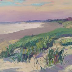 PINK EVENING ON CURONIAN SPIT