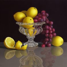 LIMONES Y UVAS ROJAS